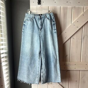 Dressed in LALA Light Blue Wide-Leg Jeans